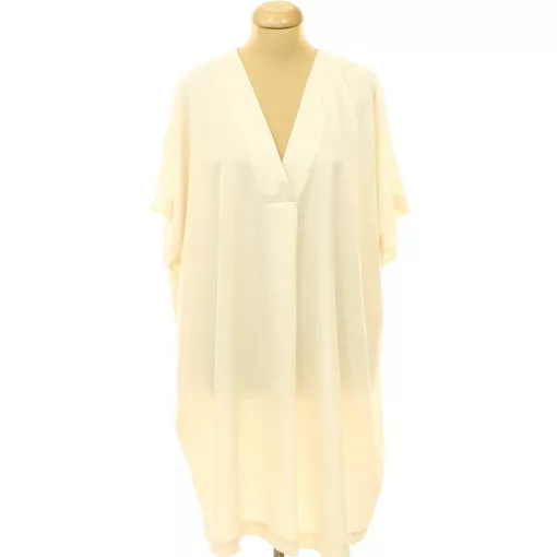H&M szaténfényű oversize ruha