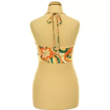 Shein mintás nyakpántos top