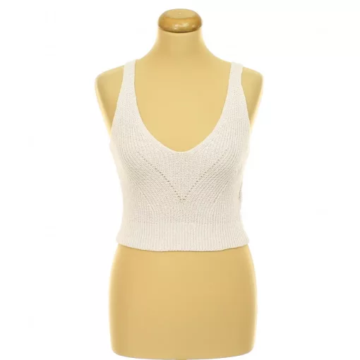 Stradivarius lila kötött top