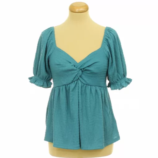 Pep&Co csavart kék felső