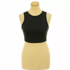 Shein bordázott fekete top