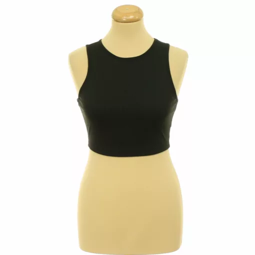 Shein bordázott fekete top