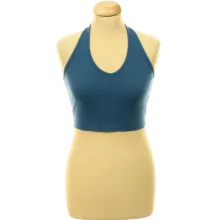 Shein kék nyakpántos top