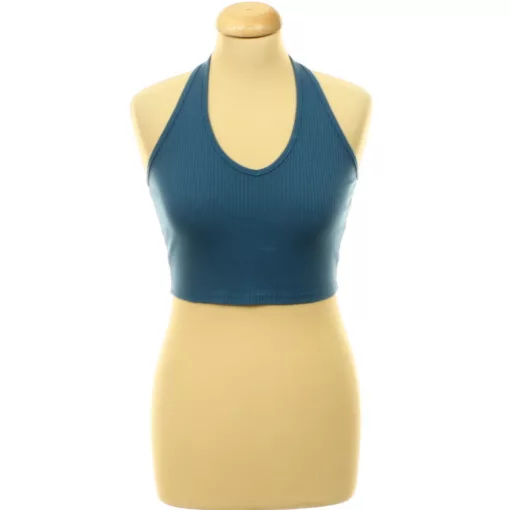 Shein kék nyakpántos top