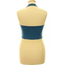 Shein kék nyakpántos top
