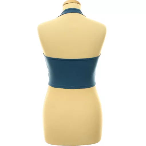 Shein kék nyakpántos top