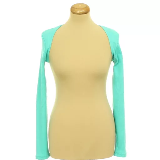 Boohoo kék elasztikus felső