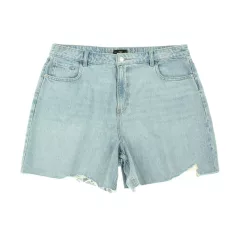 F&F szaggatott farmer short