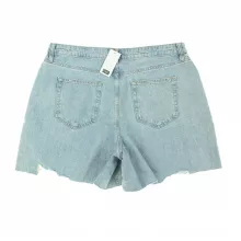 F&F szaggatott farmer short