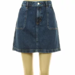 F&F kék farmer szoknya