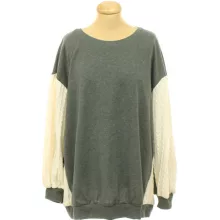 Shein szürke pulóver