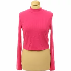 Primark pink magasnyakú felső