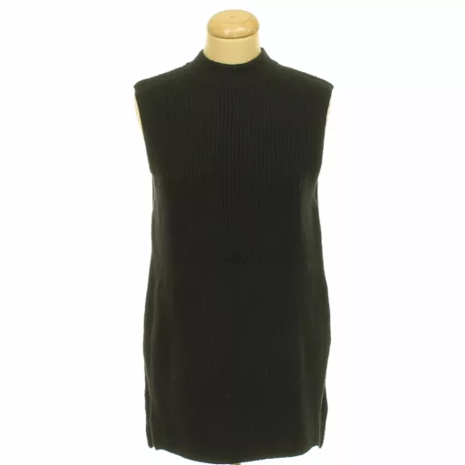 H&M bordáskötött oversize mellény
