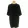Missguided fekete plüssbársony miniruha