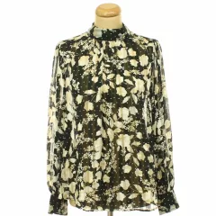 H&M mintás selyemfényű blúz