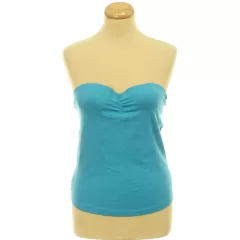 Blue Motion melltartós kék csőtop