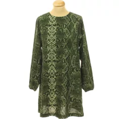 H&M kígyóbőrmintás ruha