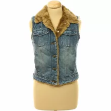 Mexx műszőrmebéléses farmer mellény