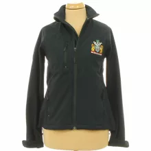 Sötétkék softshell dzseki