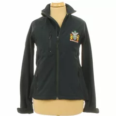 Sötétkék softshell dzseki