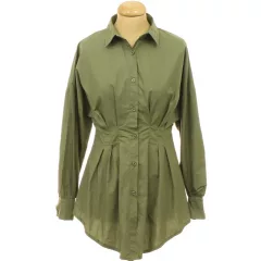 Shein khakizöld tunikaing