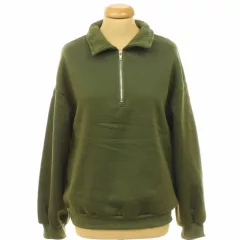 Shein khakizöld pulóver