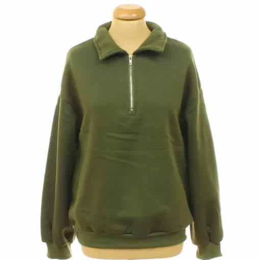 Shein khakizöld pulóver