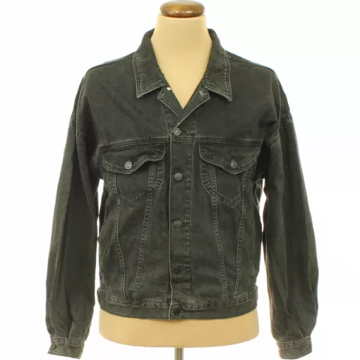 Asos koptatott férfi farmer dzseki