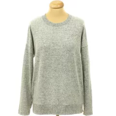 Szürke supersoft relax pulóver