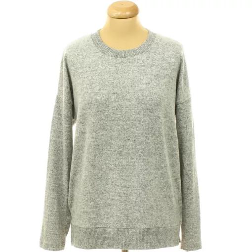 Szürke supersoft relax pulóver