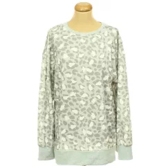 Shein mintás szürke pulóver