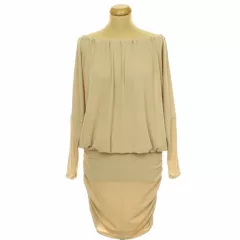 Shein denevérujjú ráncolt ruha