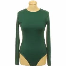 Amisu zöld elasztikus body