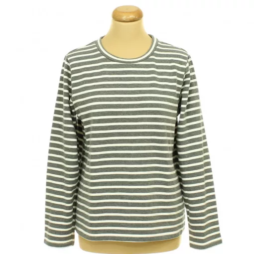 Vero Moda csíkos pamut pulóver