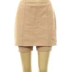 Zara barna rövidnadrágos szoknya