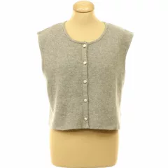 Shein barna kötött mellény