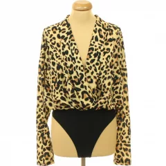 Boohoo leopárdmintás ingbody