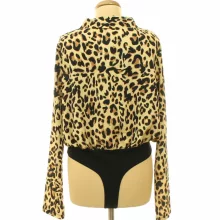 Boohoo leopárdmintás ingbody