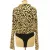 Boohoo leopárdmintás ingbody