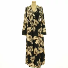 Shein mintás maxi ruha