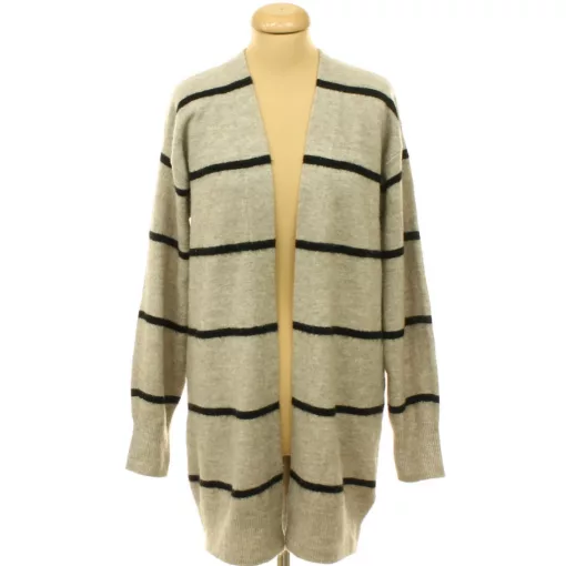 H&M csíkos kötött oversize kardigán