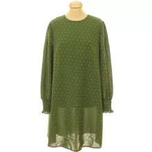 Shein mintás zöld ruha