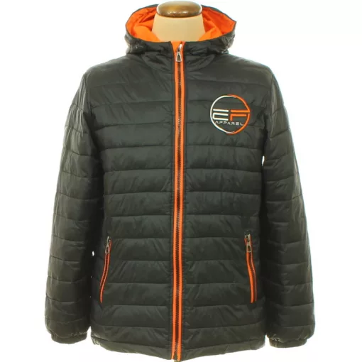 Apparel steppelt fekete férfi dzseki