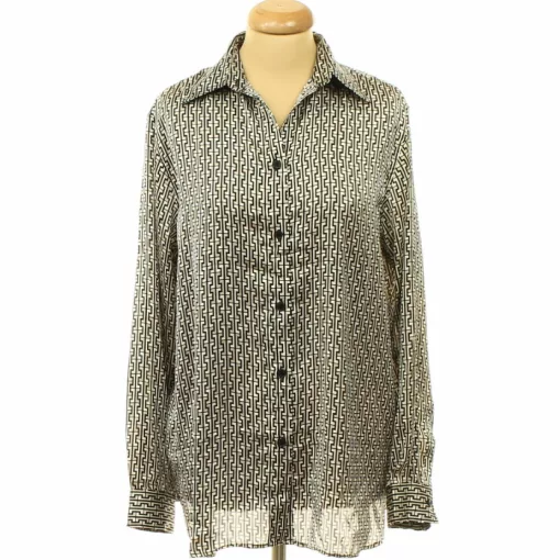 H&M mintás szatén ing