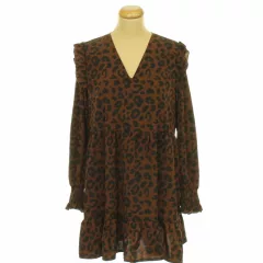 Shein leopárdmintás ruha