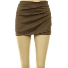 Shein ráncolt művelúr miniszoknya