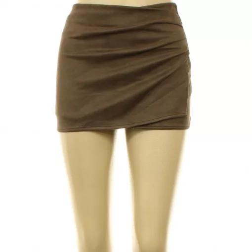 Shein ráncolt művelúr miniszoknya