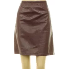 Dorothy Perkins bordó műbőr szoknya