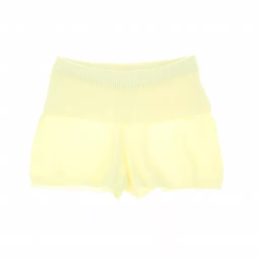 Krémszínű kötött short