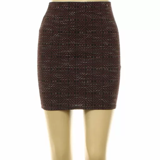 New Look bordó mintás szoknya